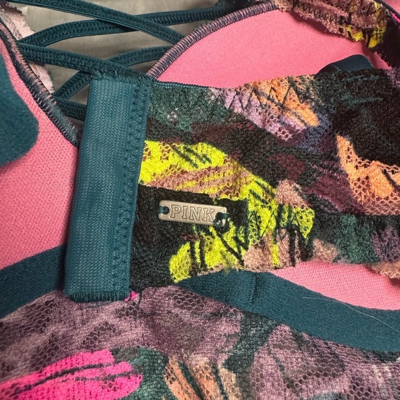 PINK Victoria's Secret Multicolor Lace Bralette - Picture 4 of 4